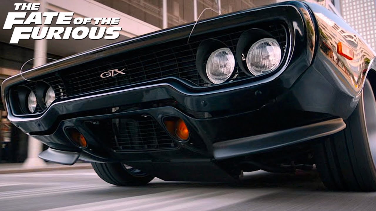 Toretto's 5000HP 1971 Plymouth GTX in The Fate of the Furious ๐