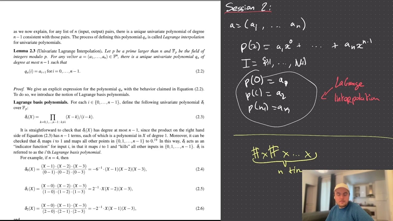 Study Session: Chapter 3 of 'Proofs, Arguments, and Zero Knowledge' by Justin Taylor