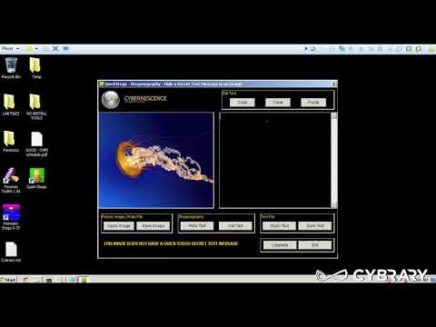 1025 67 Steganography QuickStego Lab Computer and Hacking Forensics