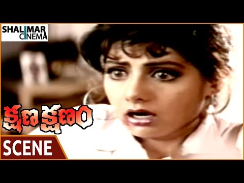 Kshana Kshanam Movie || Sridevi Kills a Villain Accidentally || Venkatesh, Sridevi || Shalimarcinema