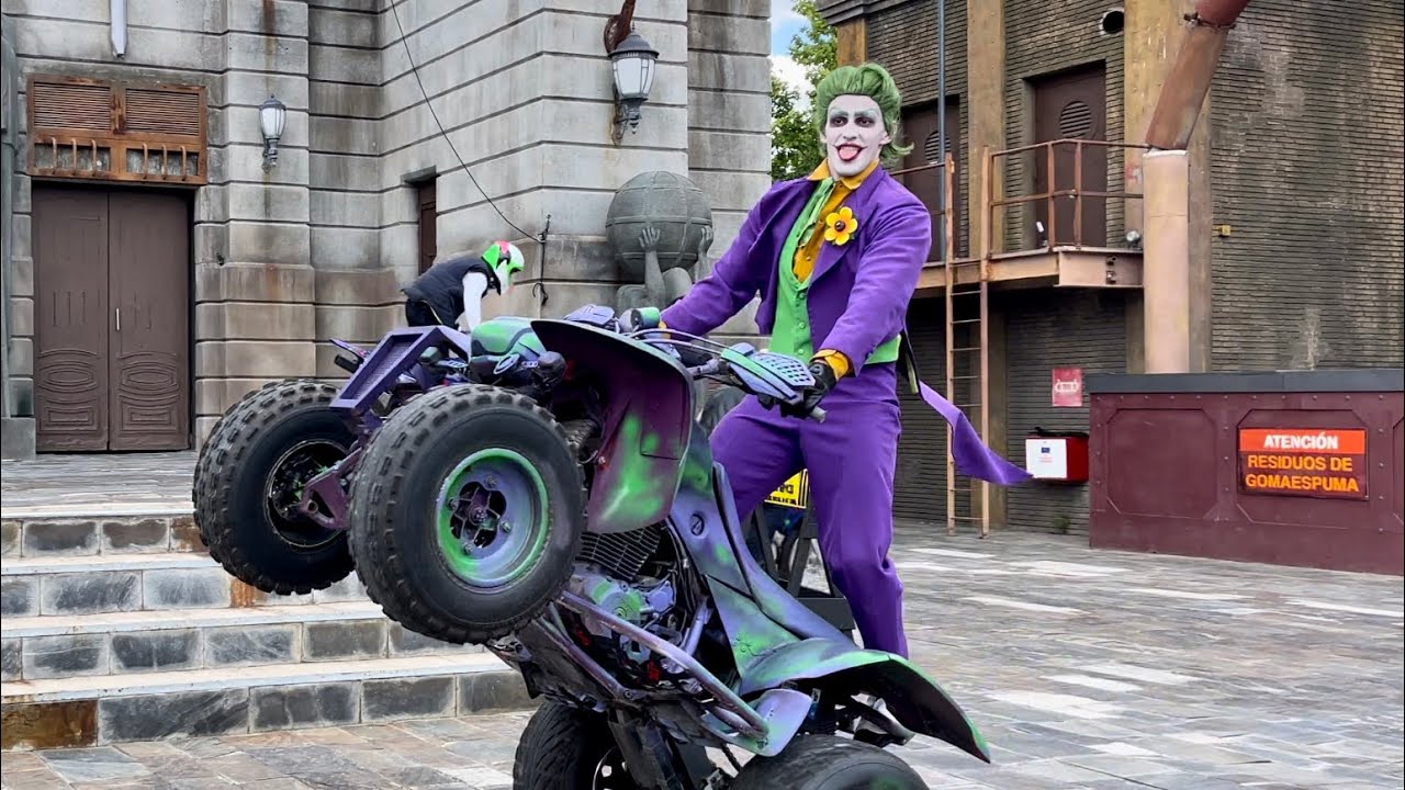 [4K] Parque Warner Batman Show 🎭