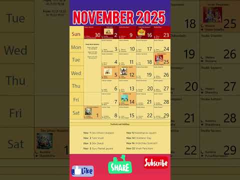 NOVEMBER 2025 |NOVEMBER CALENDAR #2025тАЛ #NovemberтАЛ