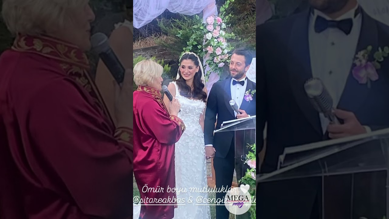 14 Yıllık Arkadaşlık Aşka Dönüştü! Sitare Akbaş ve Cengiz Orhonlu Evlendi 🎉