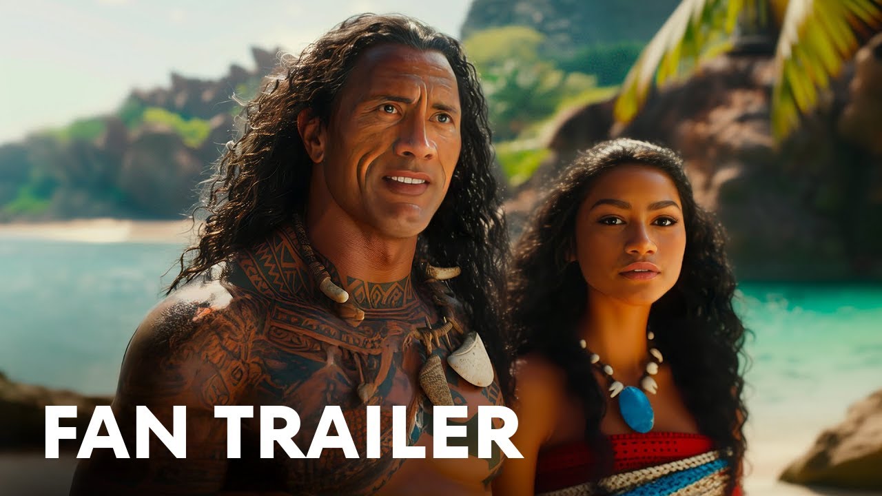 Moana Live Action Trailer with Dwayne & Zendaya ๐บ