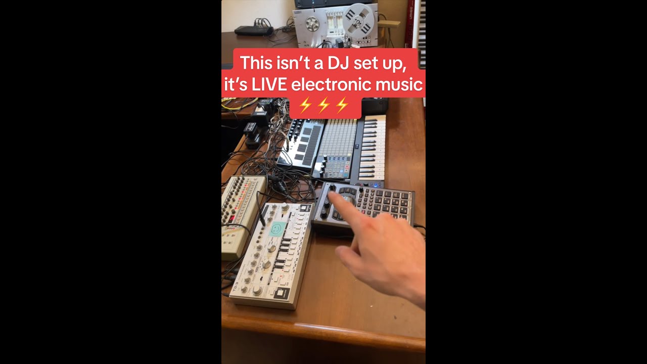 Live Electronic Music Performance ⚡️