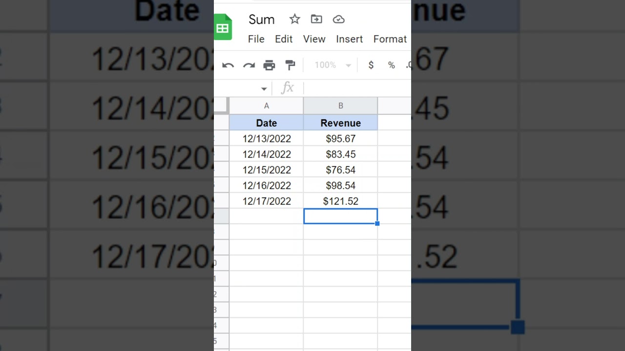 Quick Guide to Adding & Summing Data in Google Sheets 📊