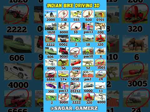 🎯UFO + Thar + Real code 💥 Indian bike driving 3d all new cheat code update + plugin cheat code