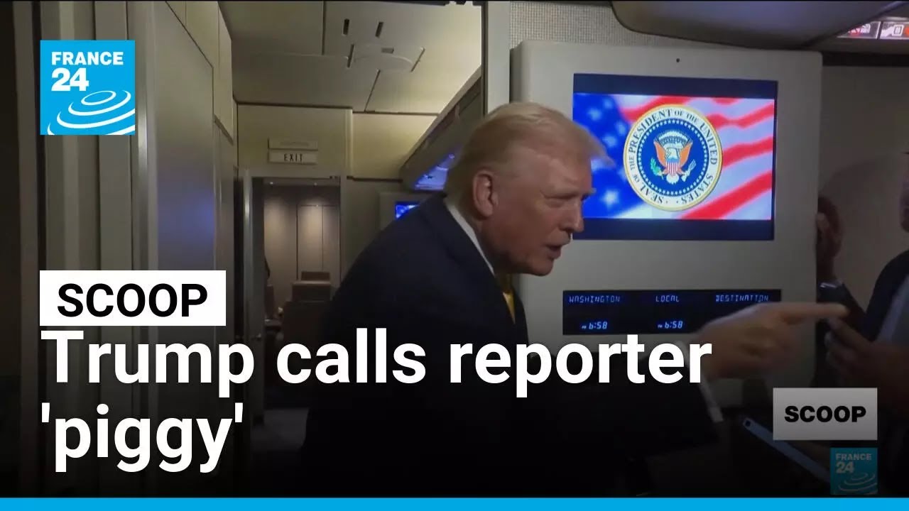 Press Decorum Matters: Trump’s Insults Continue 🐷