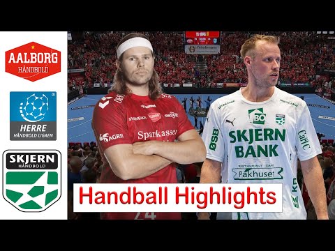 Aalborg Håndbold - Skjern Håndbold Handball Highlights Playoffs Håndboldligaen 2024
