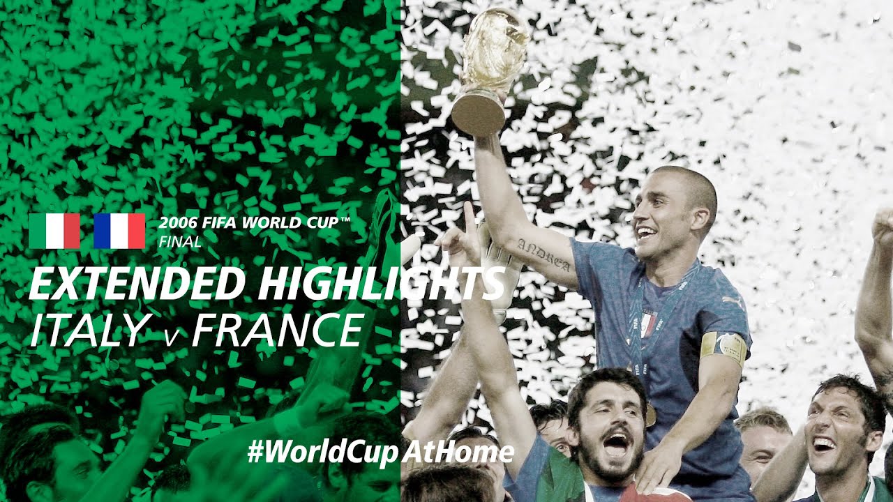 Italy vs France 2006 World Cup Final Highlights 🇮🇹🇫🇷