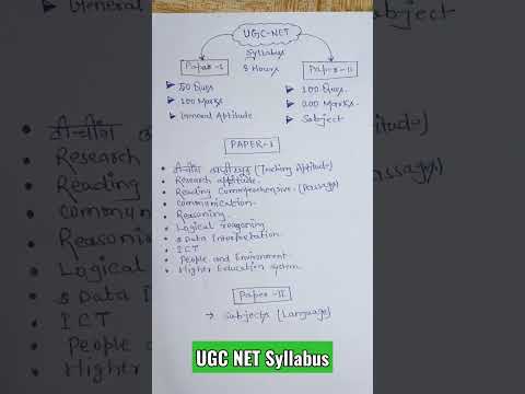 ugc net syllabus #ugcnet #ugcnetsyllabus #ugcnetexam