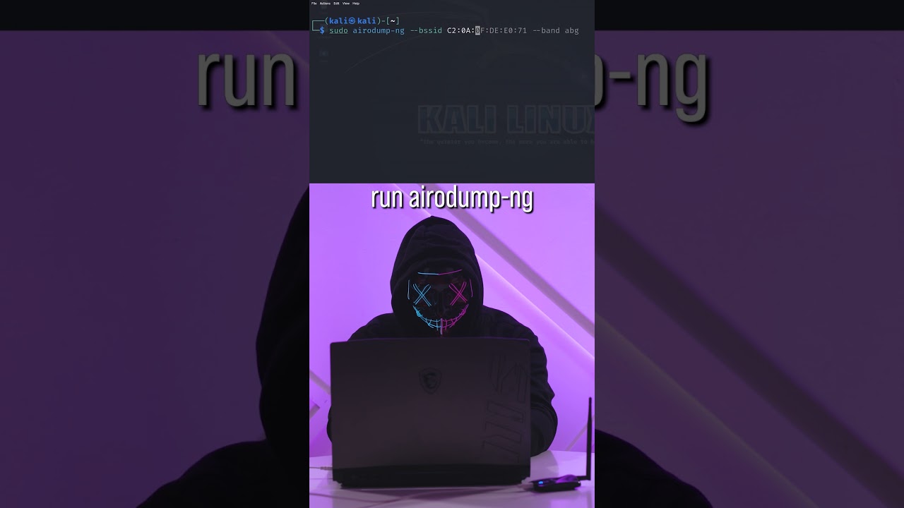 Capture WiFi Frames with Airodump-ng 📶