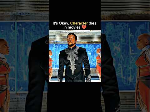 BUT HE DIED IN REAL 💔 | BLACK PANTHER | #shorts #marvel #blackpanther