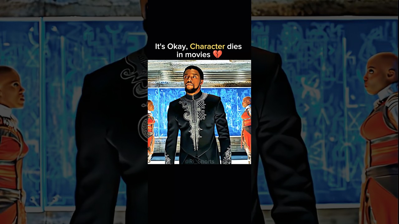 Black Panther's Real-Life Passing | Marvel Tribute #shorts