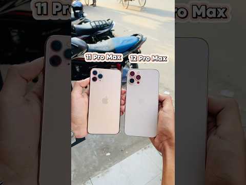 iPhone 11 Pro Max Vs iPhone 12 Pro Max - Camera Zoom Test! #shorts