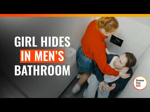Runaway Girl Hides In Men’s Bathroom | @DramatizeMe.Special