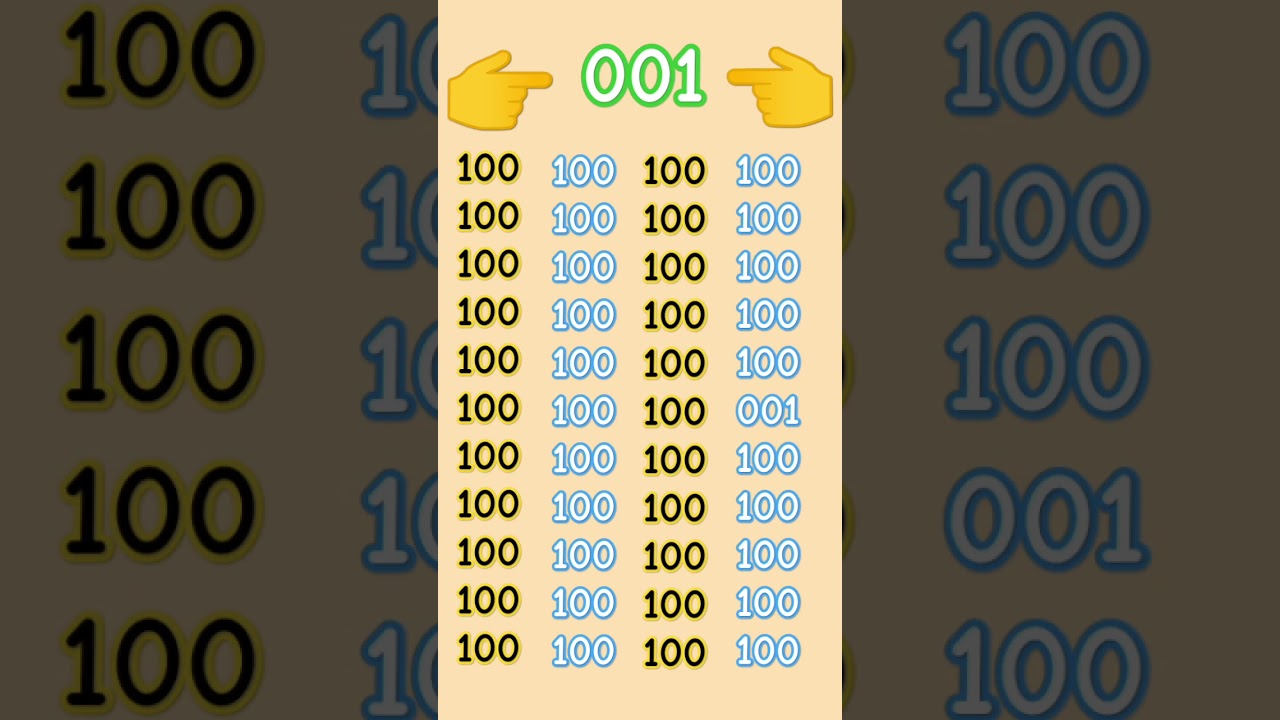 100 Ka Bhid Mai 001: Fascinating Math Puzzle & Facts 🧩