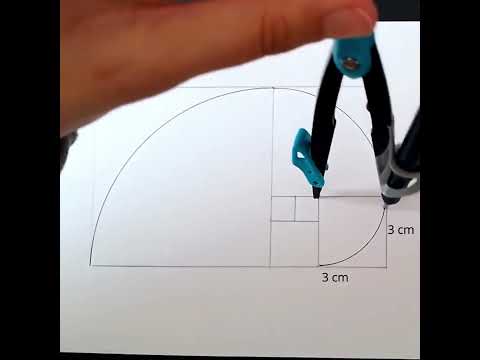 How to draw_Golden ratio _Fibonacci
