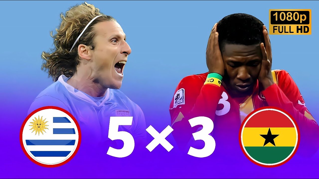نار يا حبيبي نار🔥: أوروغواي × غانا ربع نهائي كأس العالم 2010