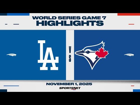World Series Game 7 Highlights | Dodgers vs. Blue Jays - November 1, 2025