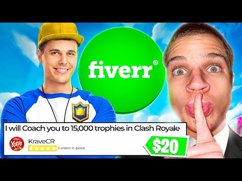 I SECRETLY Hired a Clash Royale Coach on Fiverr, Then Challenged Him to a 1v1