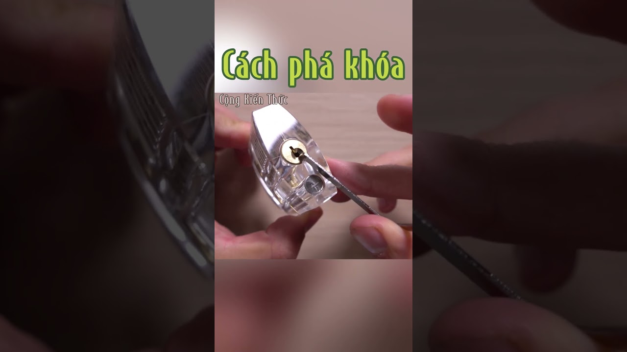 Nguyên lý phá khóa của thợ khóa 🔑