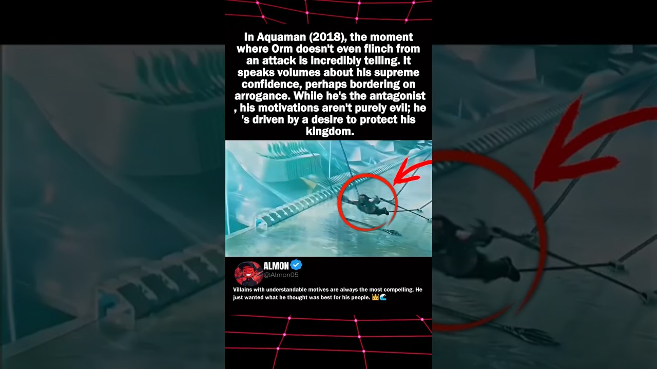 Aquaman 2018: Orm's Unfazed Defense 🧜‍♂️