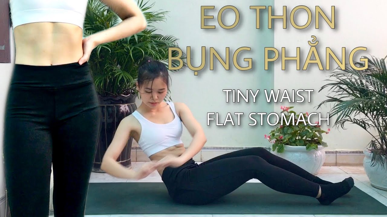 10 Phút Ép Thon Eo Gọn ❤️ Dành Cho Người Mới Bắt Đầu | Workout Thon Gọn Vùng Bụng
