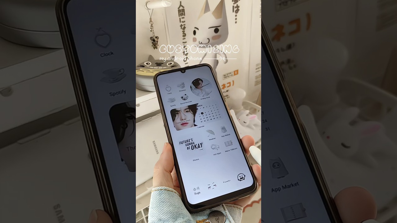Create Aesthetic Kpop Themes for Android 🌸