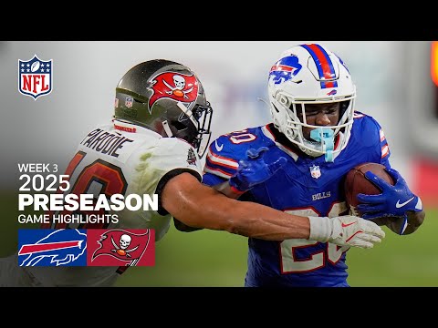 Buffalo Bills vs Tampa Bay Buccaneers | 2025 Preseason Week 3
