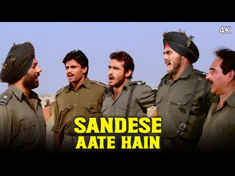 Sandese Aate Hain Full Song 4k | Border | Sonu Nigam | Anu Malik | Heart-Touching Patriotic Song