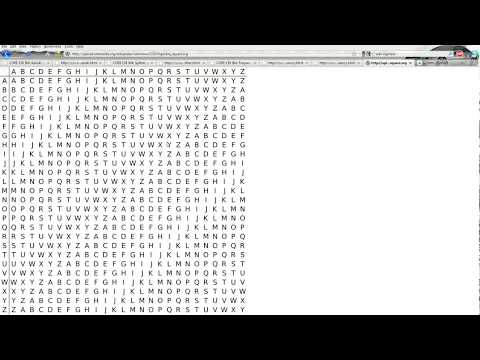 How to break a Vigenere cipher part 1/2