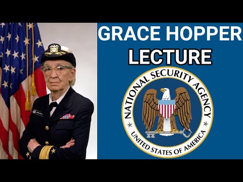 NSA Release 1982 Lecture by Computing Pioneer and Legend Rear Admiral Grace Hopper