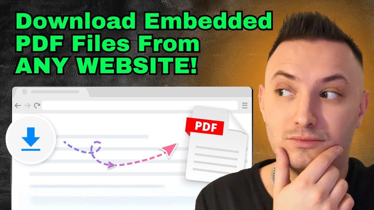 Easy Step-by-Step Guide to Download Embedded PDFs from Any Website 📥