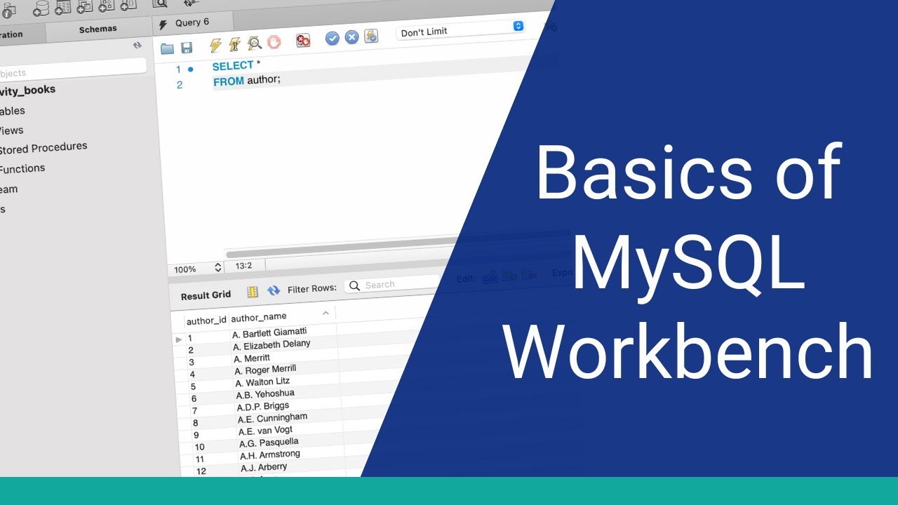 Learn the Basics of MySQL Workbench