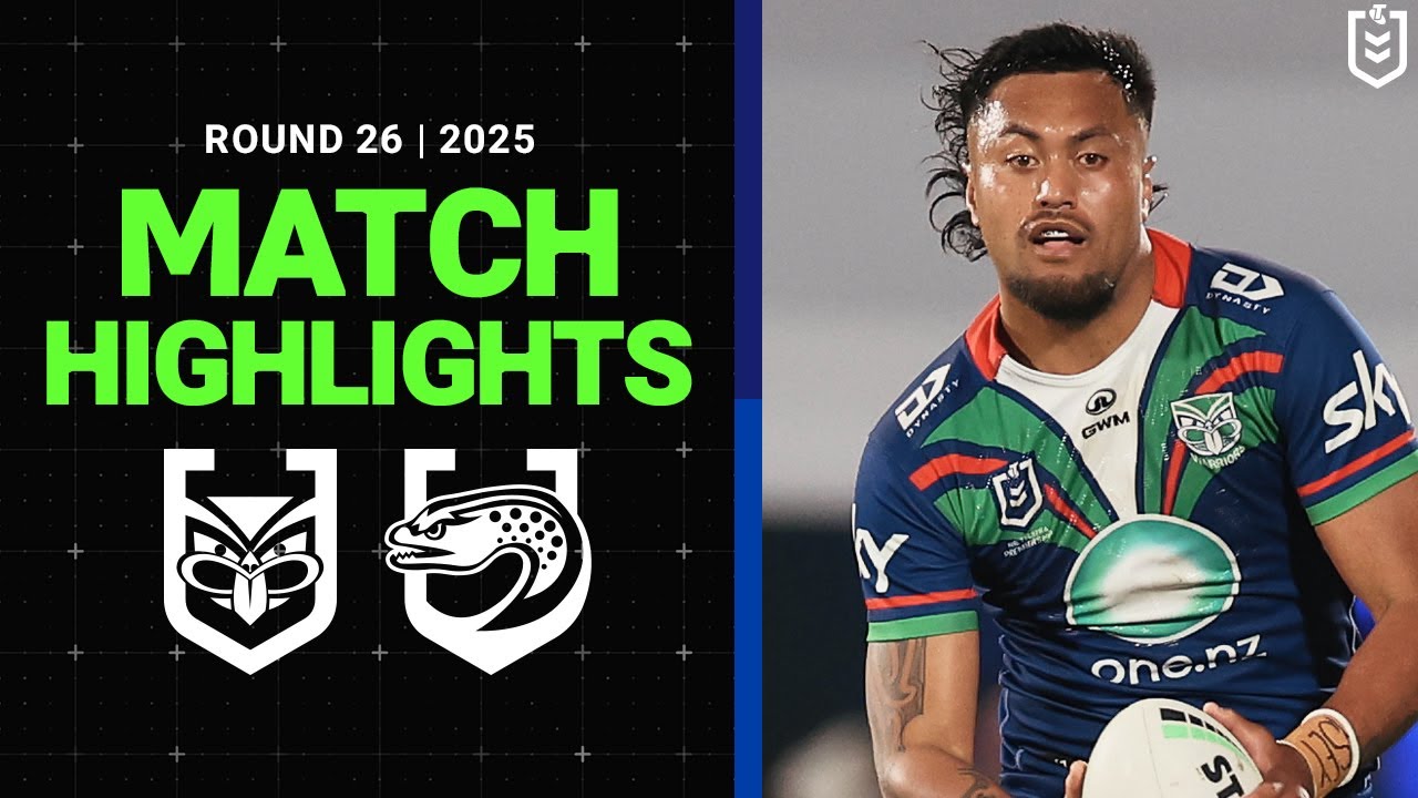 2025 NRL Round 26 Highlights: Warriors vs Eels 🏉