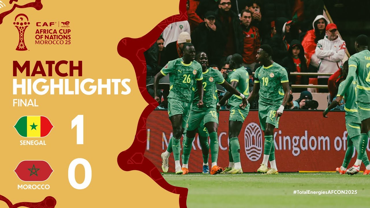 Senegal vs Morocco | AFCON 2025 Final Highlights ⚽