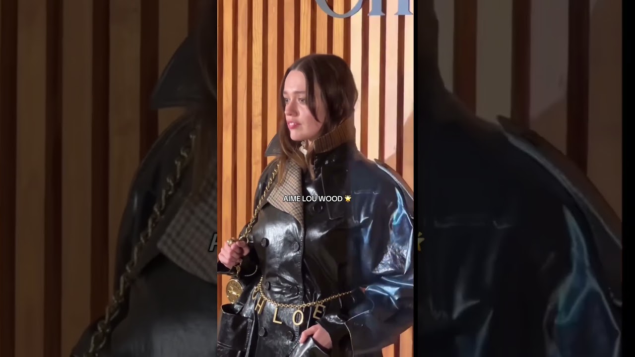 Aimee Lou Wood's Chic Chloé SS26 Look ✨