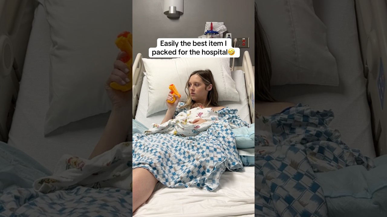 Funny Hospital Hack: Wake Up Your Husband with a Squirt Gun 🚿