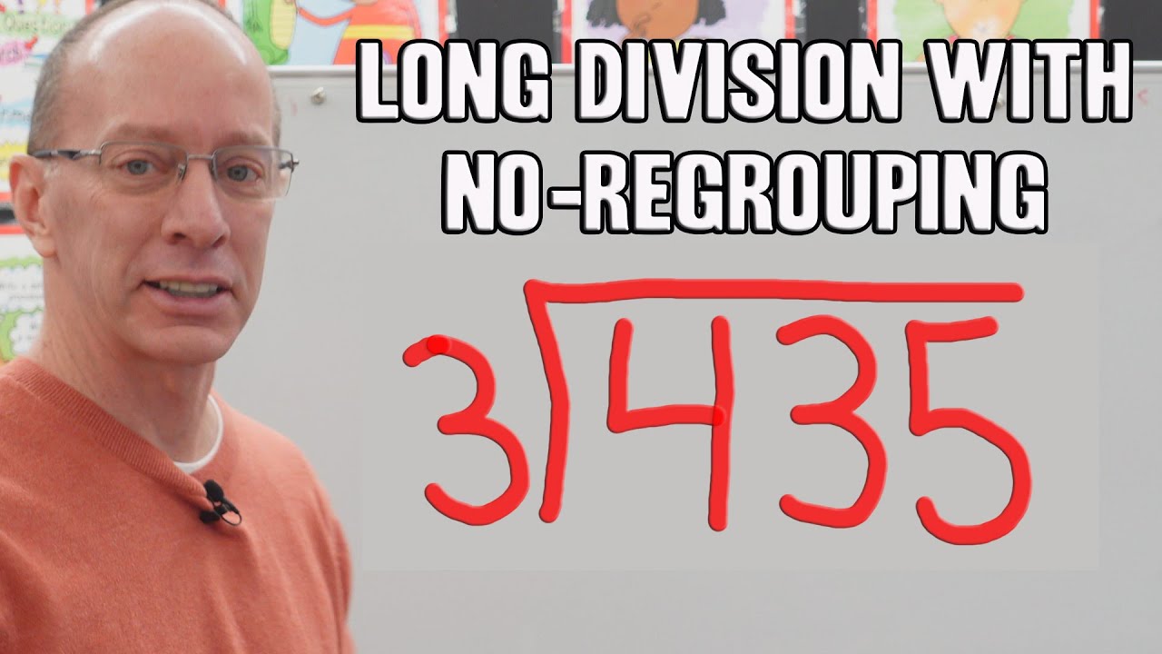 Long Division Without Regrouping 📐