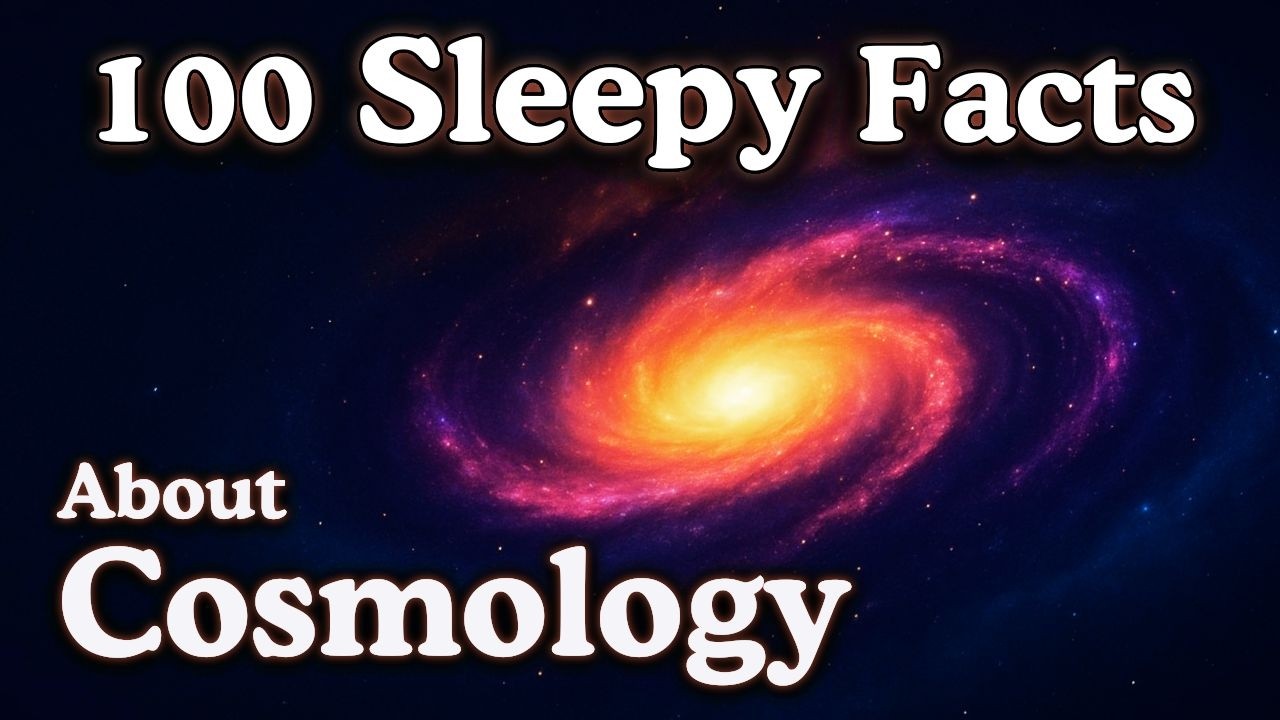 Relaxing Cosmology Facts to Help You Sleep π