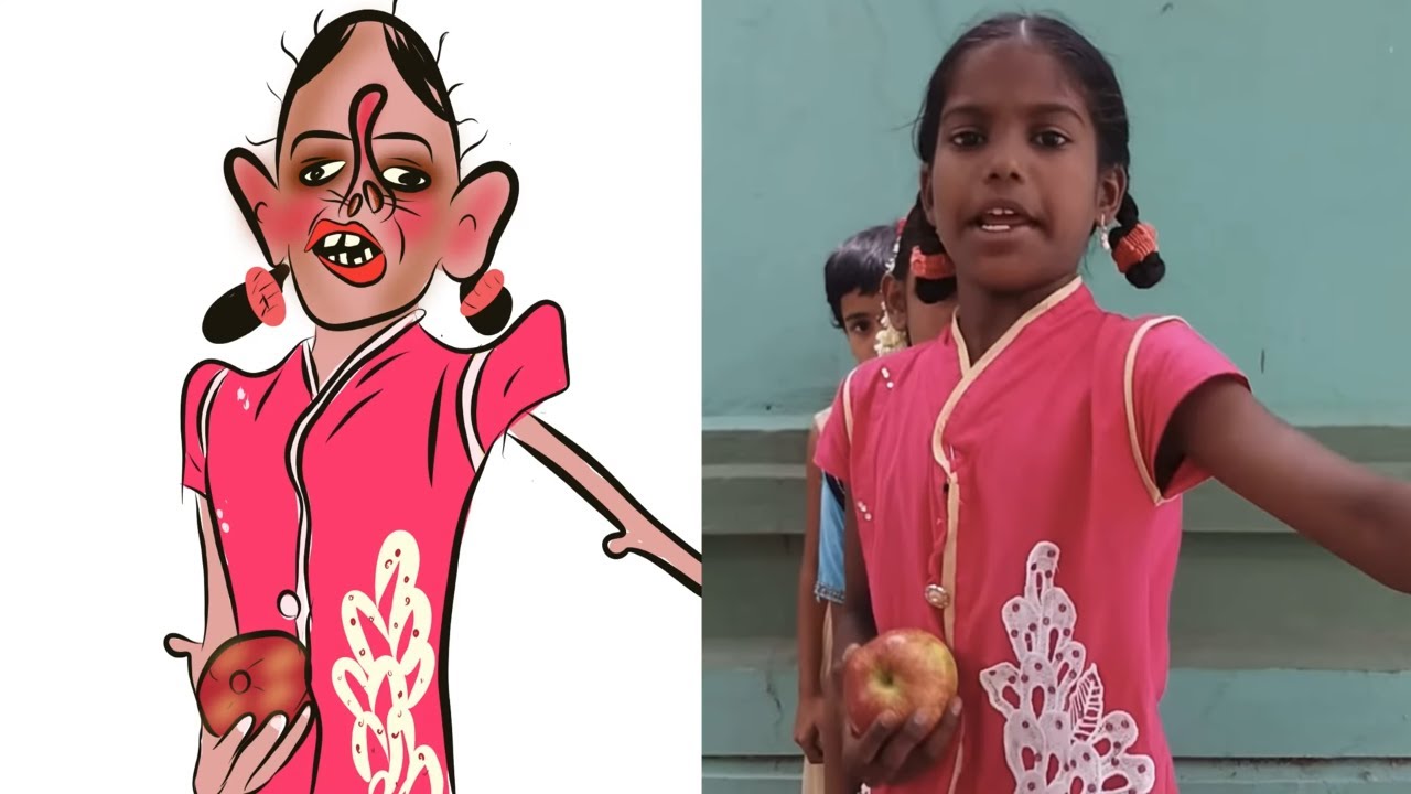 Hilarious Fruit Drawing Meme Featuring Red Apples 🍎