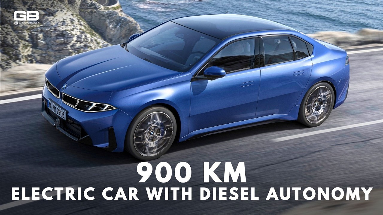 BMW i3 - New BMW 3 SERIES 🇩🇪 900 Km .. Electric Car with Diesel Autonomy