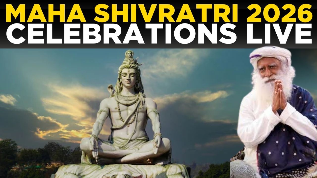 Maha Shivratri 2026 LIVE | Isha Foundation & Sadhguru ✨