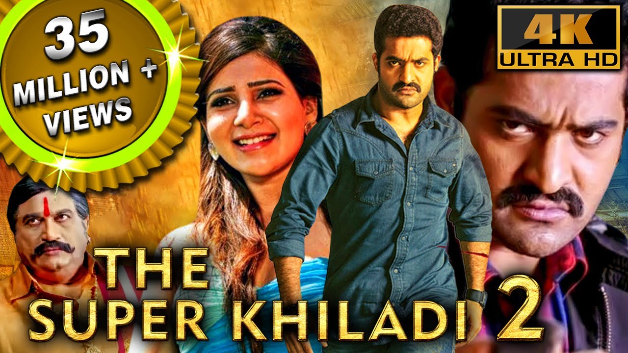 Super Khiladi 2 (4K ULTRA HD) - Full Hindi Dubbed Action Movie with Jr. NTR & Samantha 🎬