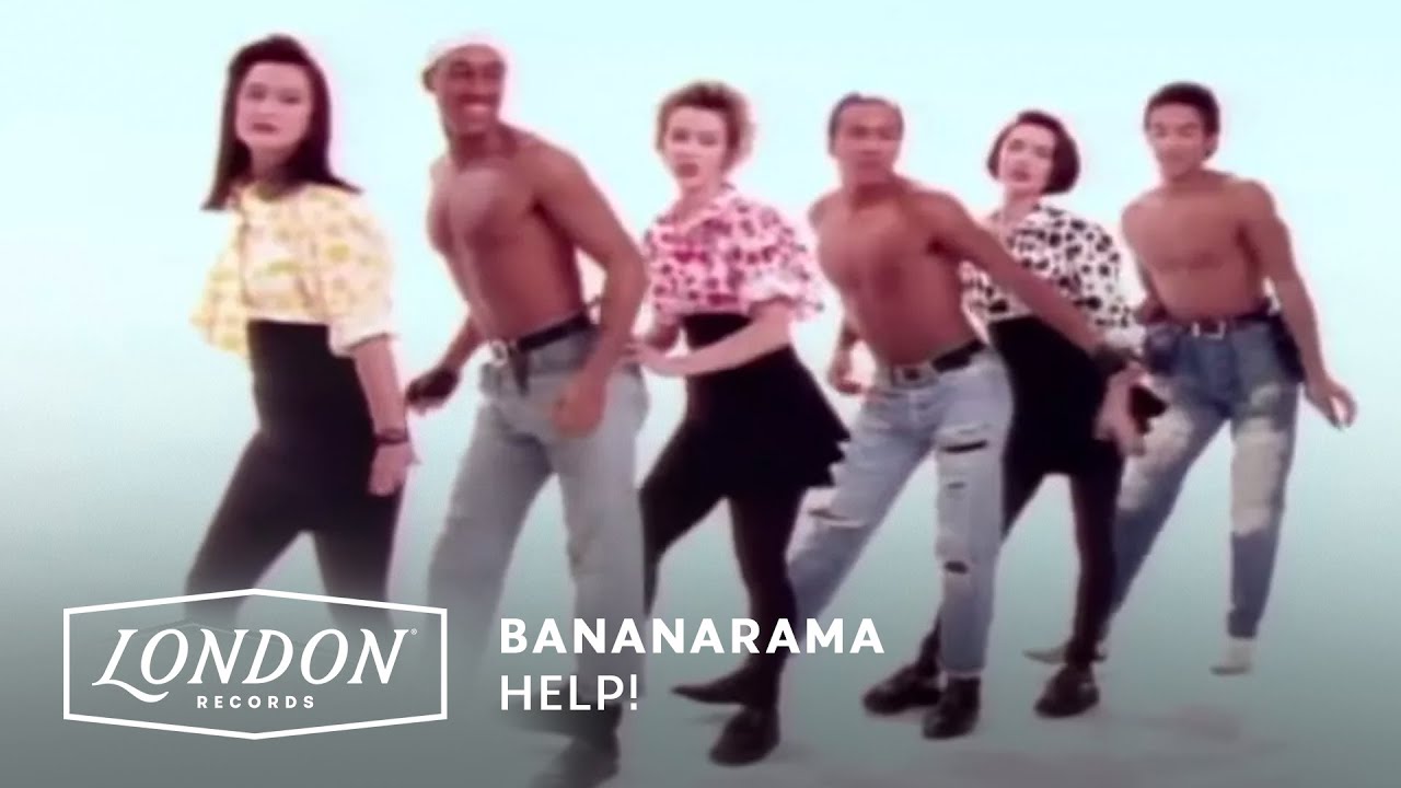 Bananarama - Help! (Comic Relief 1989) 🎶
