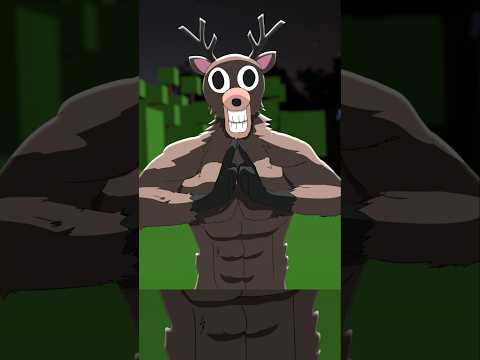 Deer Vs Dino Kind - 99 Night in the forest #99nightintheforest #robloxanimation #roblox #animation