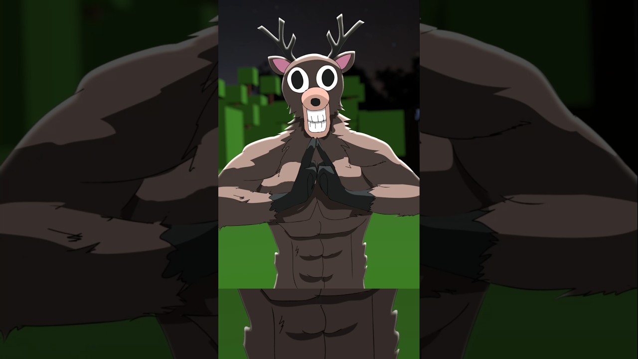 Epic Deer vs Dino Battle – 99 Nights in the Forest 🦌🦖