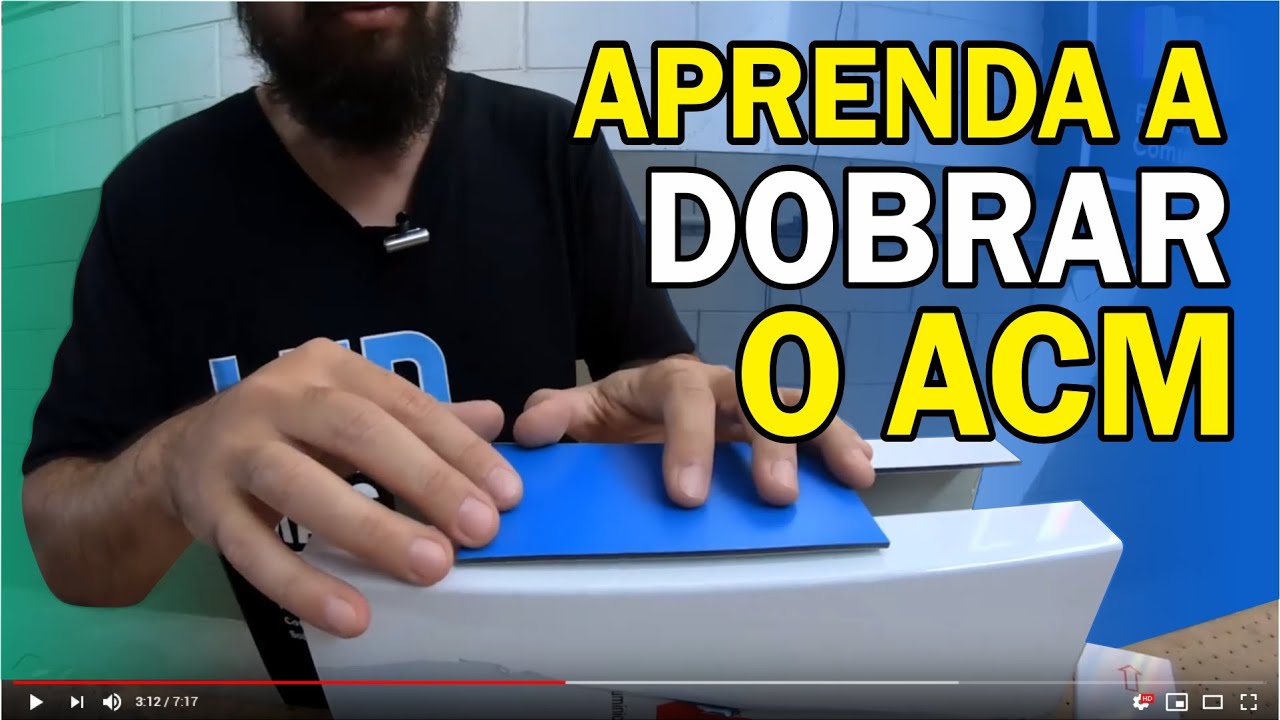 Guia de Dobragem, Acabamento e Aplicação de VHB em ACM
