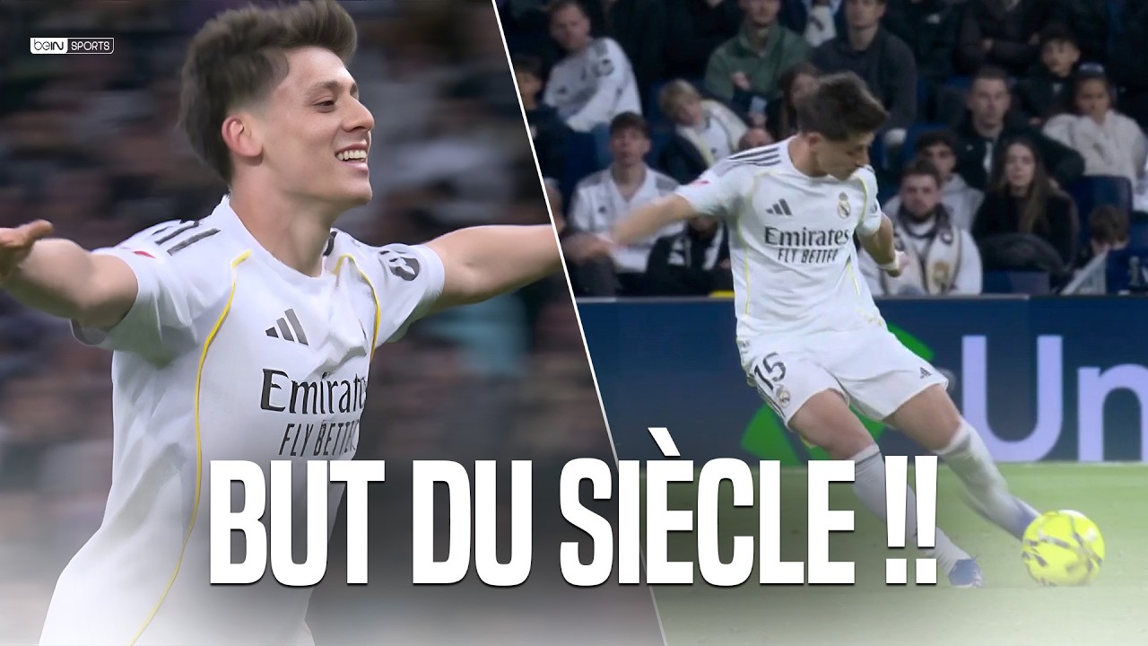 Arda Güler marque but incroyable pour le Real Madrid ⚽